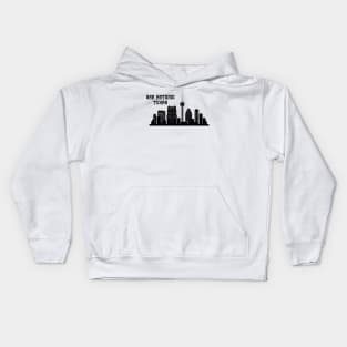 San Antonio Texas skyline Kids Hoodie